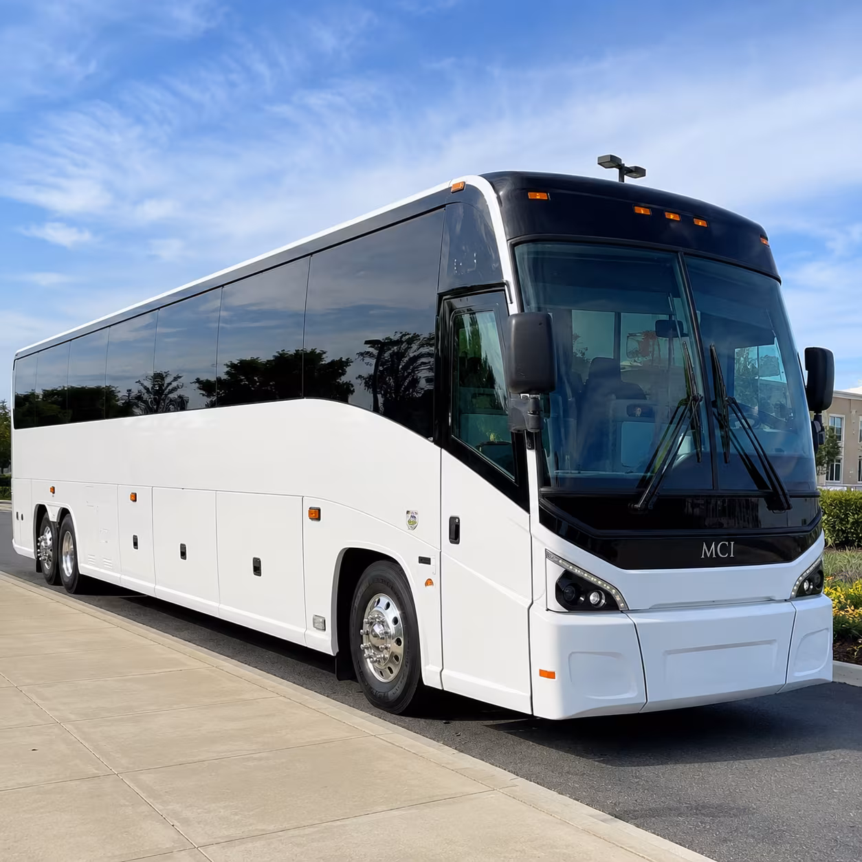 charter buses for convention groups arriving at ontario international airport