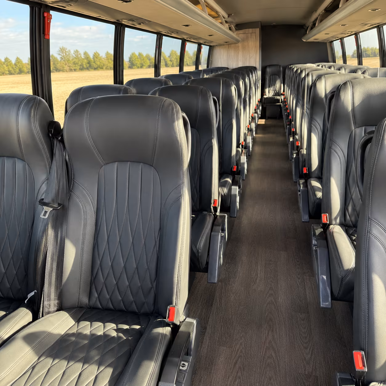 el monte 35 passenger minibus interior