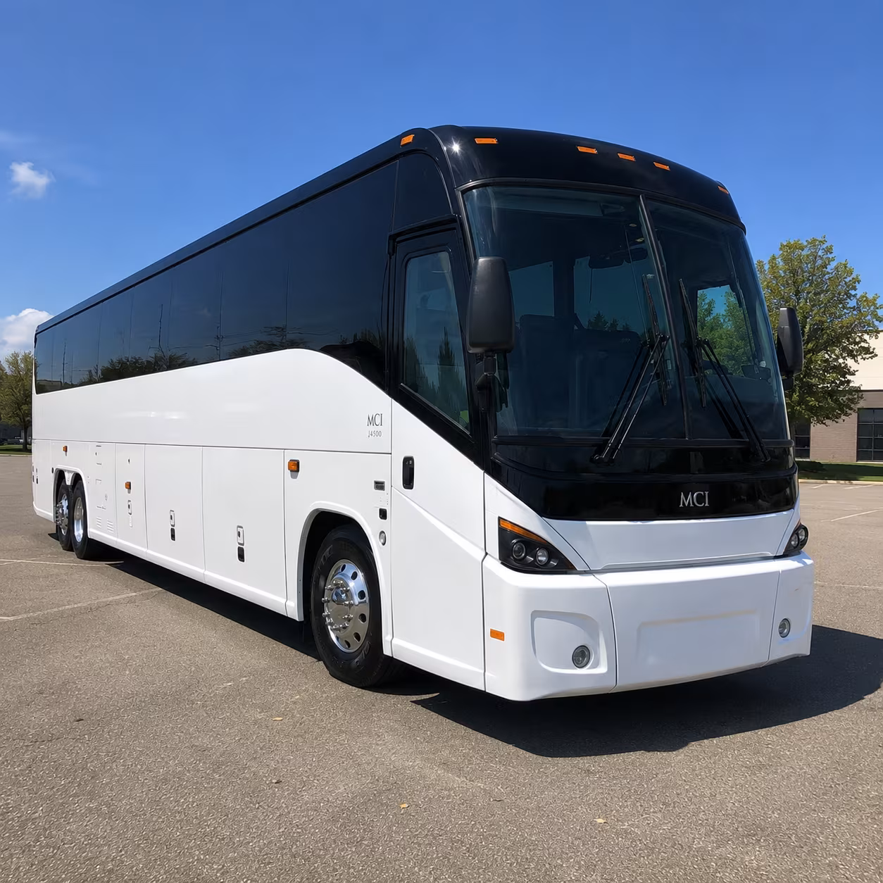 el monte 45 passenger charter bus