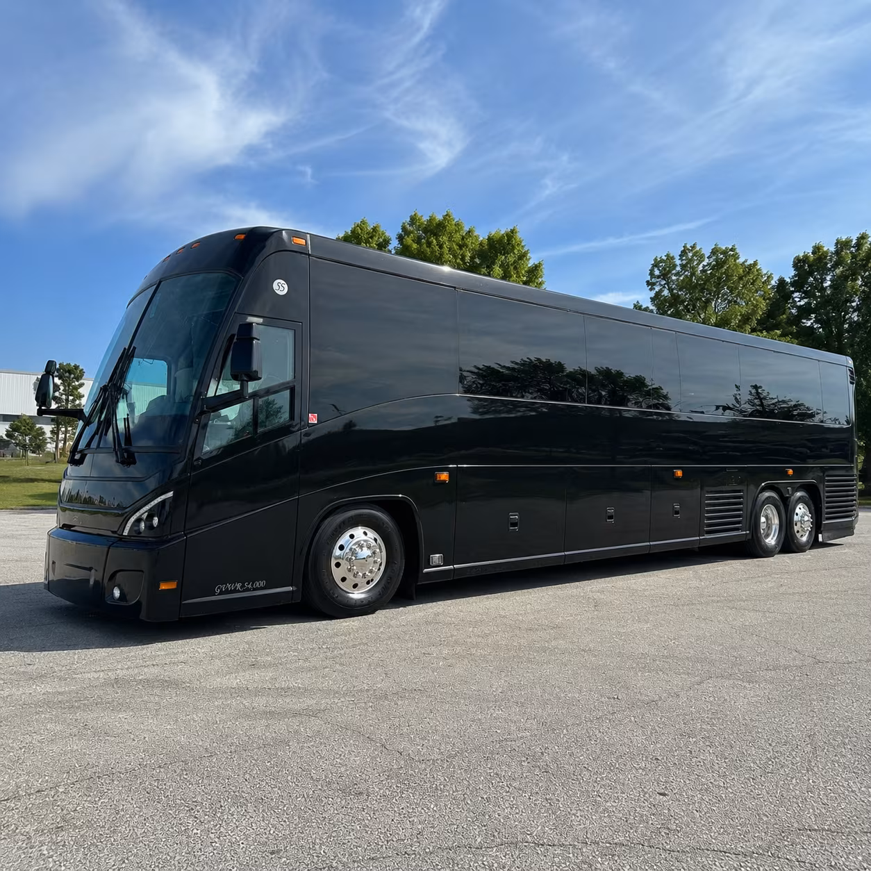 el monte 47 passenger charter bus