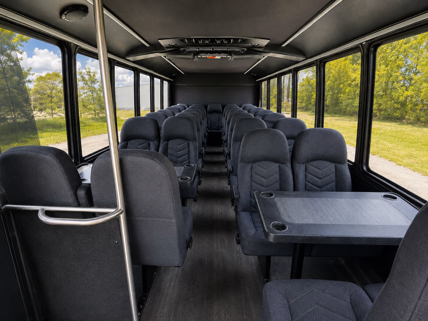 el monte event transportation onboard seating