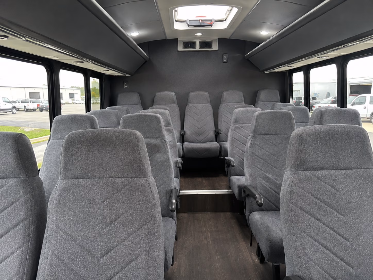 el monte religious group transportation onboard seating
