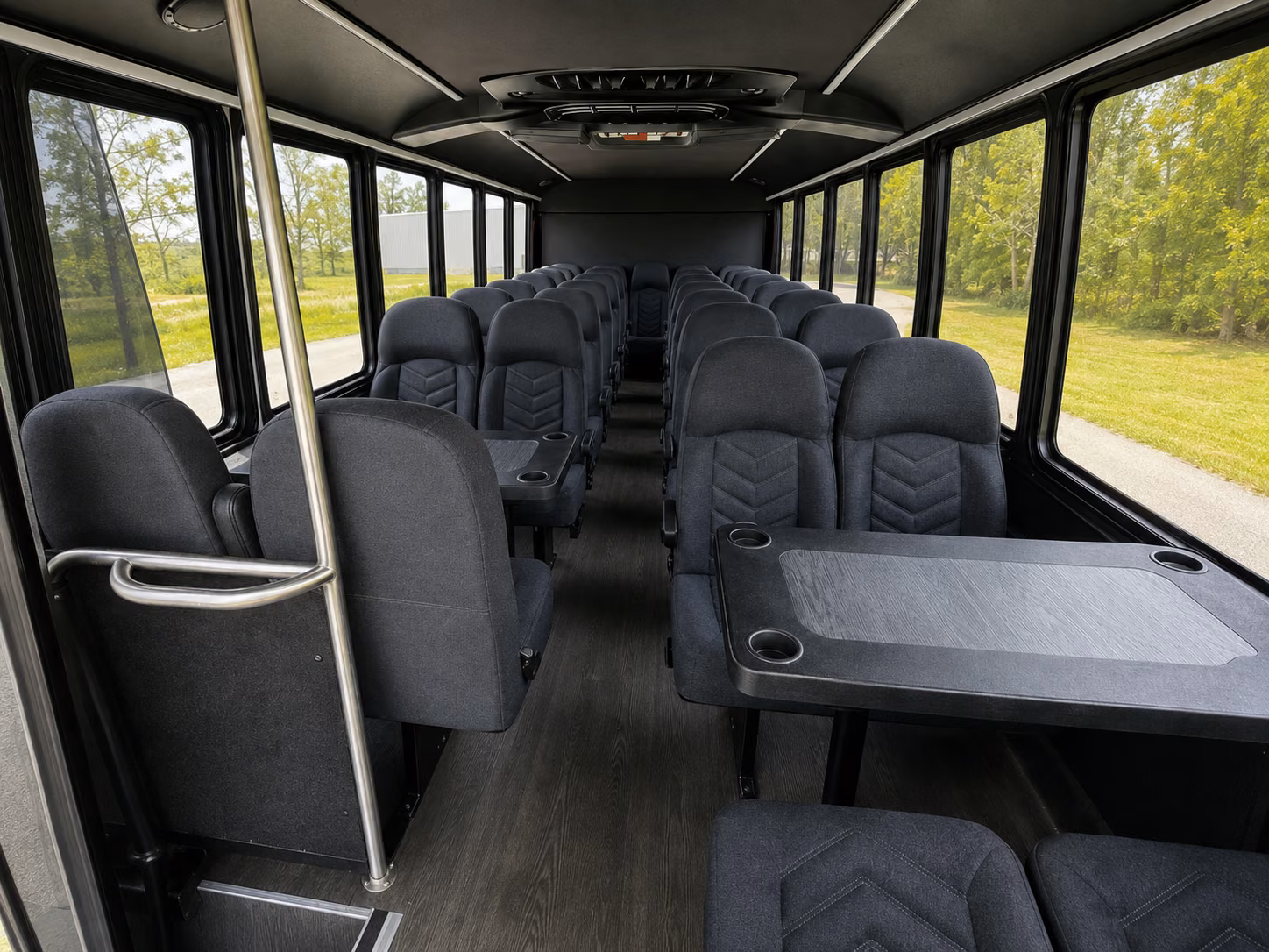 el monte wedding transportation onboard seating