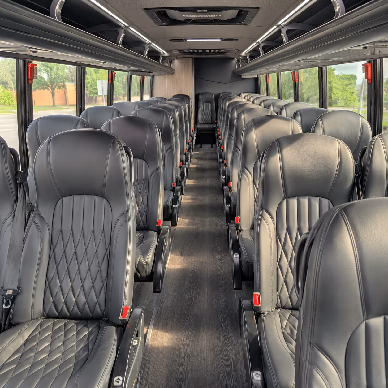 el monte wine tour transportation onboard seating